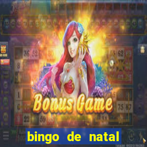 bingo de natal para imprimir gratis